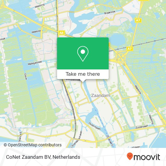 CoNet Zaandam BV Karte