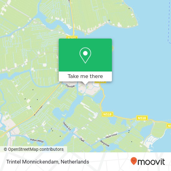 Trintel Monnickendam map