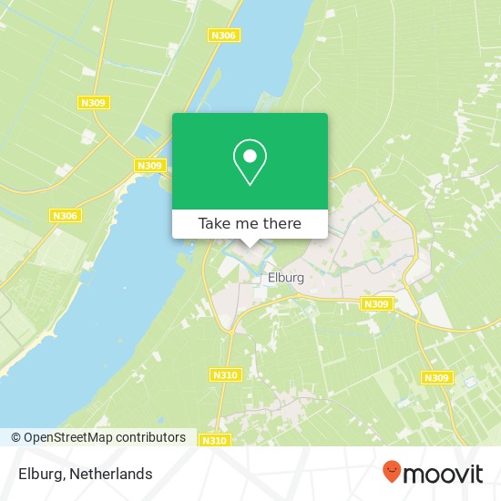 Elburg map