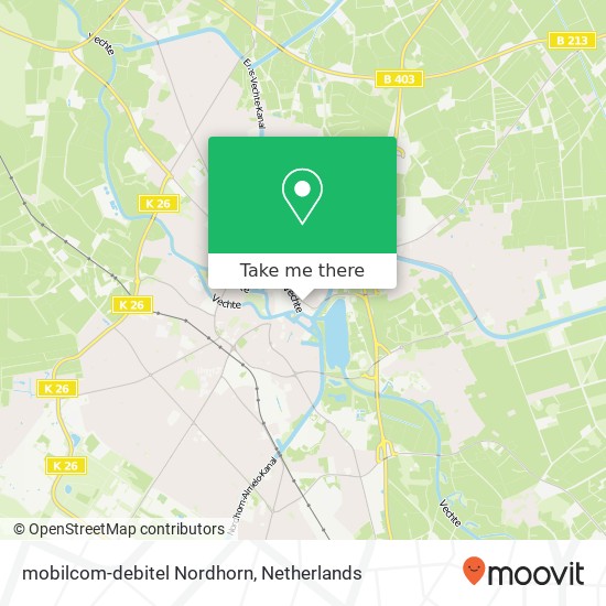 mobilcom-debitel Nordhorn map