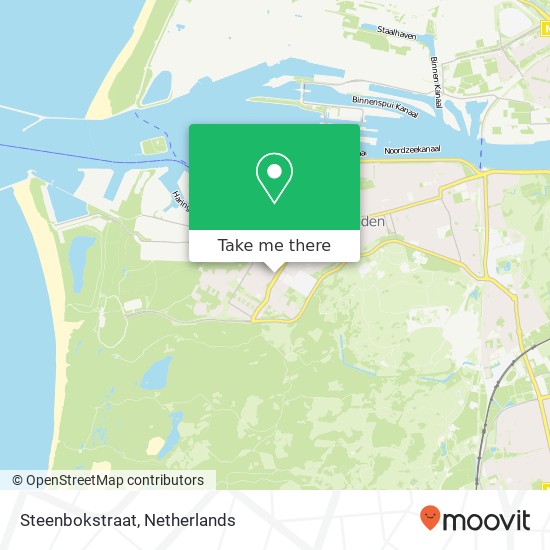 Steenbokstraat Karte