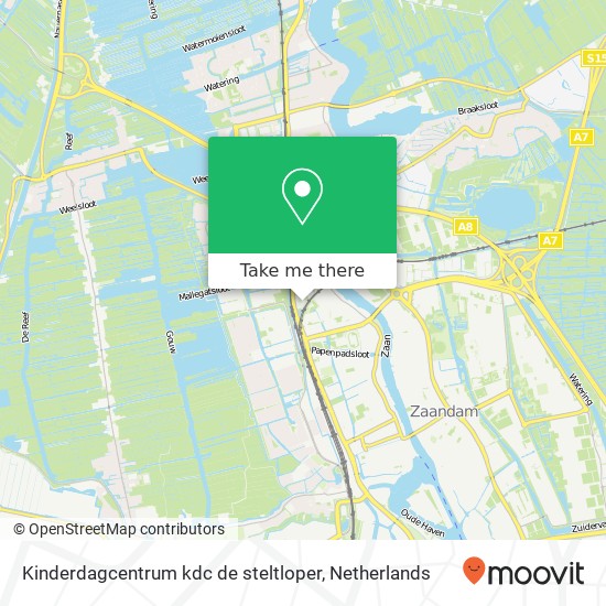 Kinderdagcentrum kdc de steltloper map