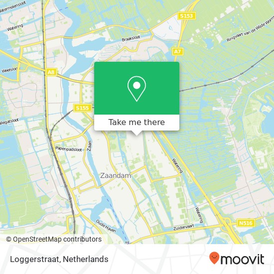 Loggerstraat map