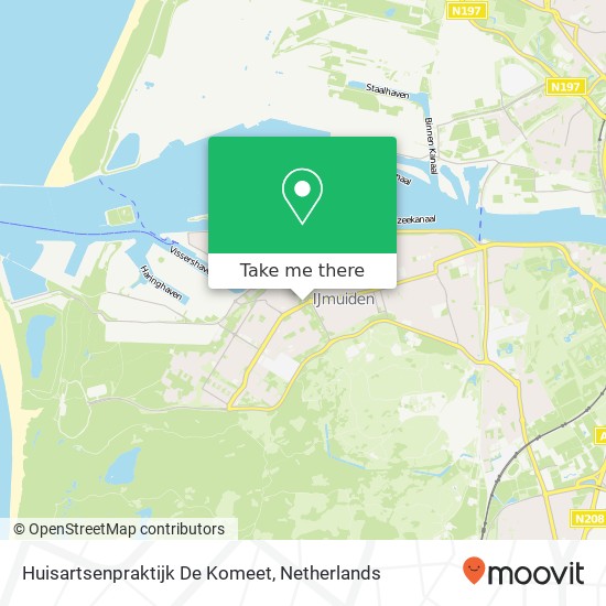 Huisartsenpraktijk De Komeet map