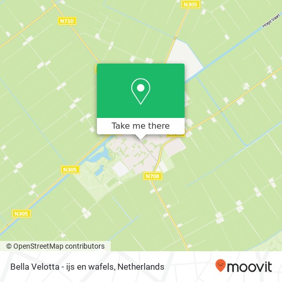 Bella Velotta - ijs en wafels map