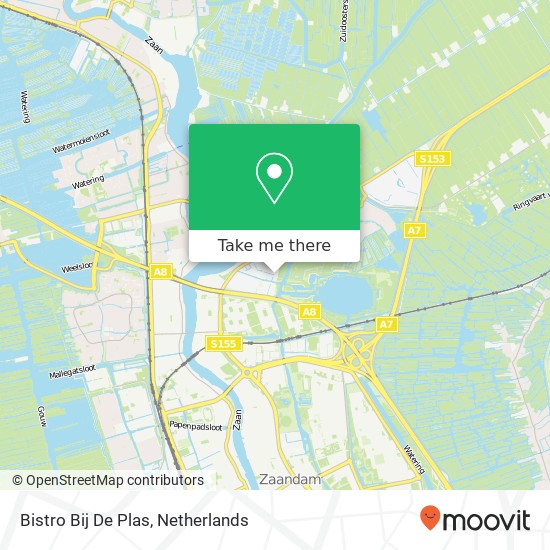 Bistro Bij De Plas map