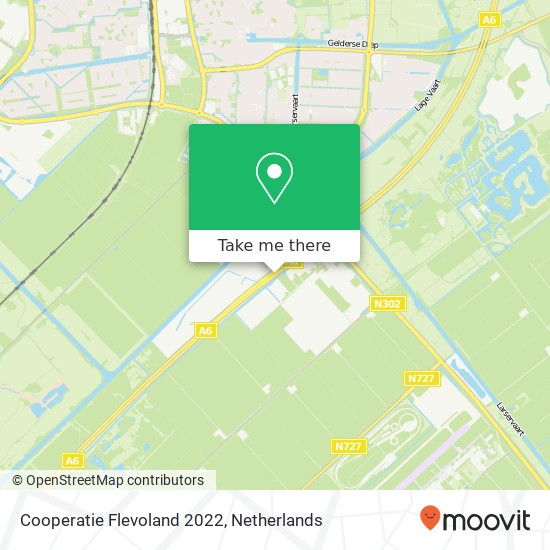 Cooperatie Flevoland 2022 map