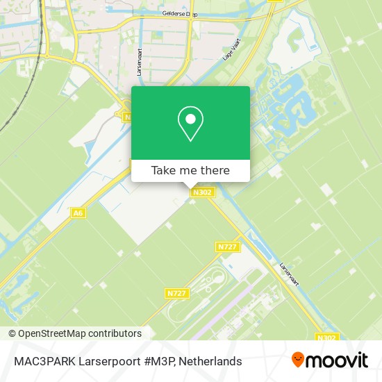 MAC3PARK Larserpoort #M3P map