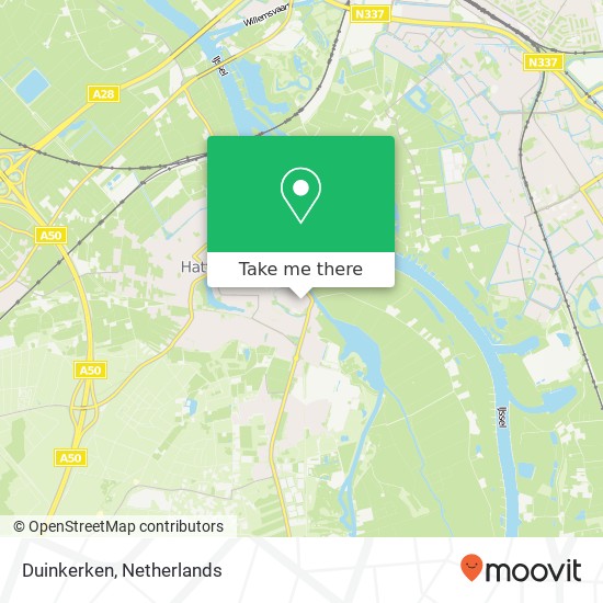 Duinkerken map