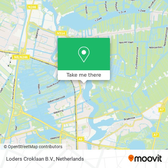 Loders Croklaan B.V. map