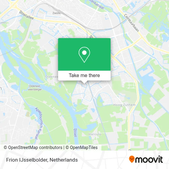 Frion IJsselbolder map