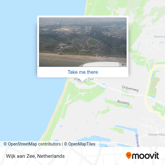 Wijk aan Zee map