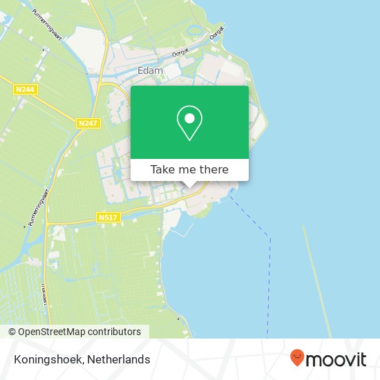 Koningshoek map