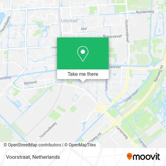 Voorstraat map
