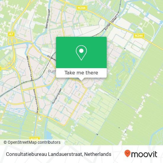Consultatiebureau Landauerstraat map