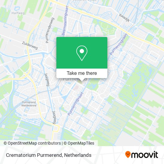 Crematorium Purmerend Karte