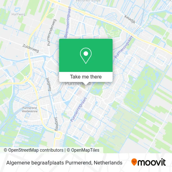 Algemene begraafplaats Purmerend map