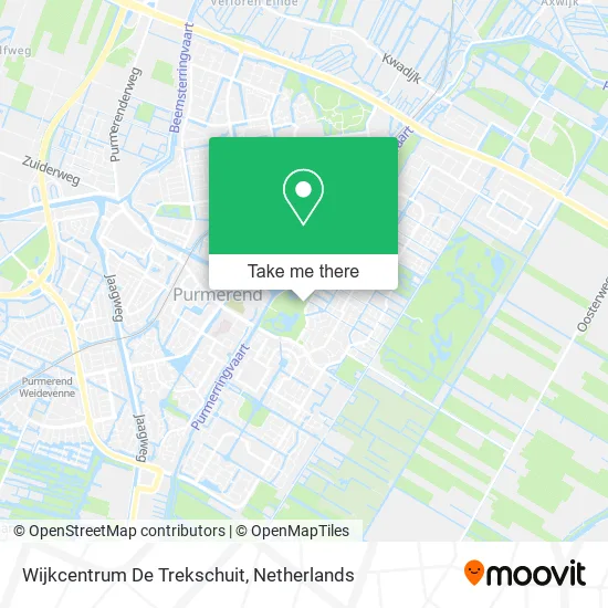 Wijkcentrum De Trekschuit Karte