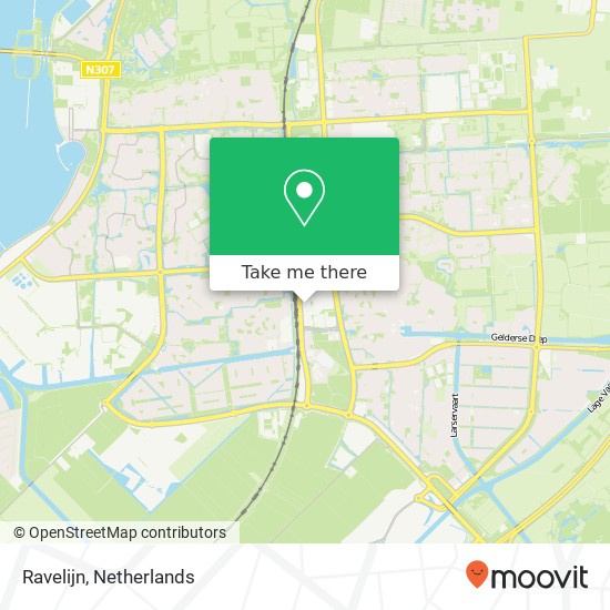 Ravelijn map