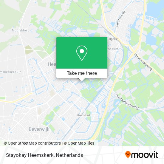 Stayokay Heemskerk map
