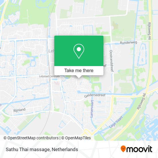 Sathu Thai massage map