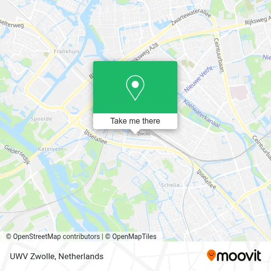 UWV Zwolle map