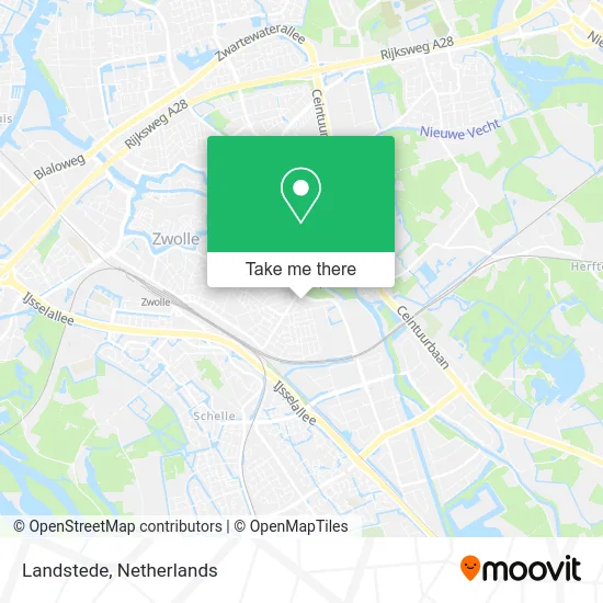 Landstede map