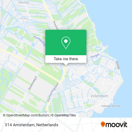 314 Amsterdam Karte