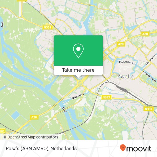 Rosa's (ABN AMRO) map