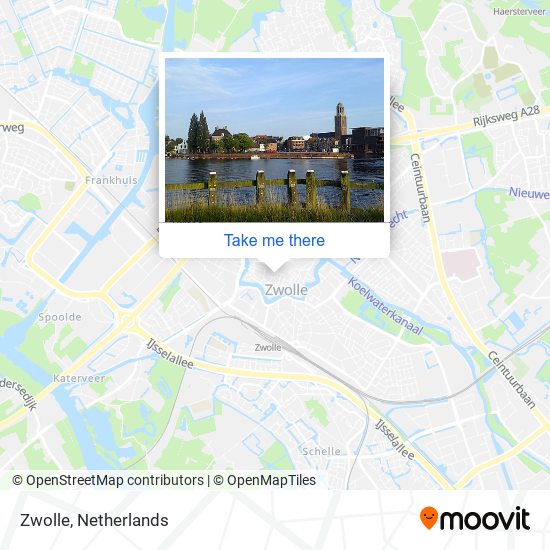 Zwolle Karte