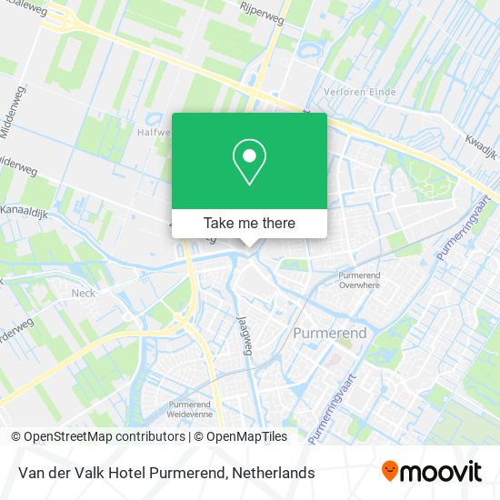 Van der Valk Hotel Purmerend Karte