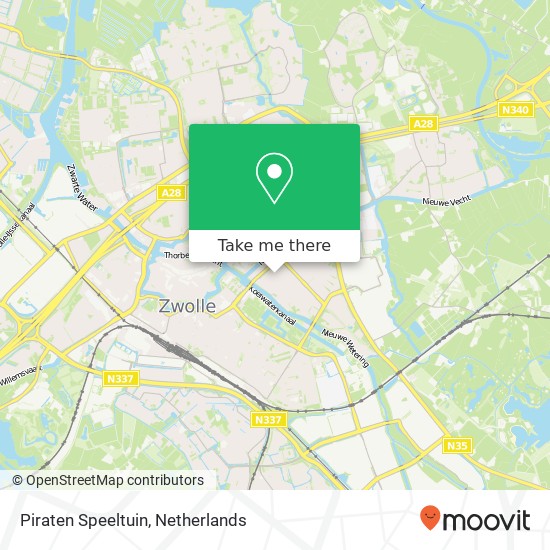 Piraten Speeltuin Karte