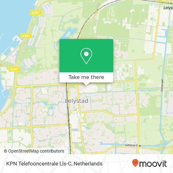 KPN Telefooncentrale Lls-C map