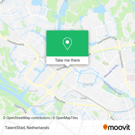 TalentStad map