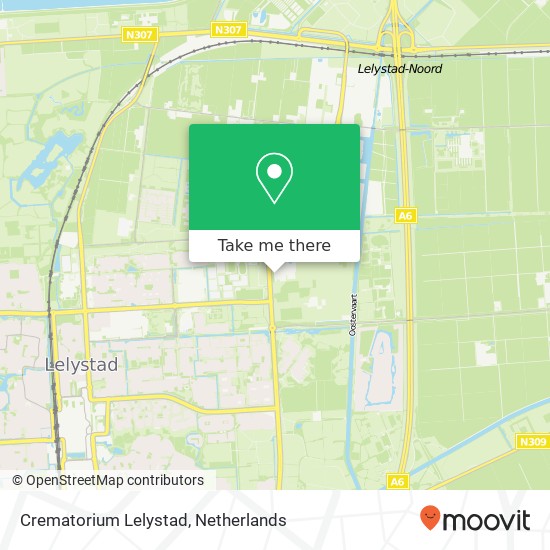 Crematorium Lelystad Karte