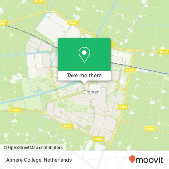 Almere College Karte