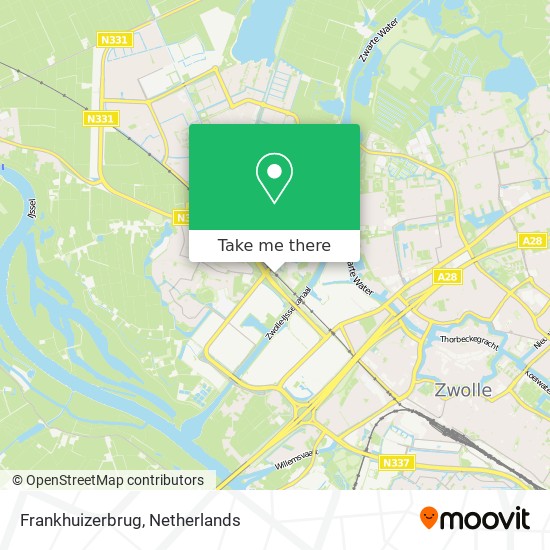 Frankhuizerbrug map