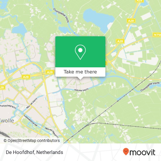 De Hoofdhof map