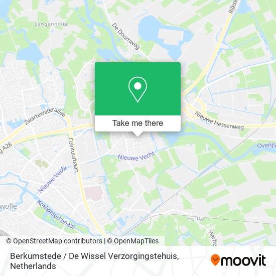 Berkumstede / De Wissel Verzorgingstehuis map