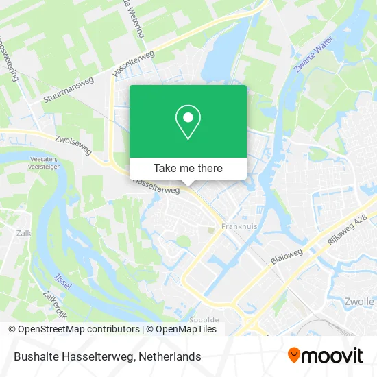 Bushalte Hasselterweg map