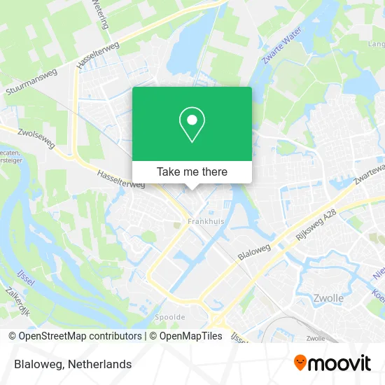 Blaloweg map