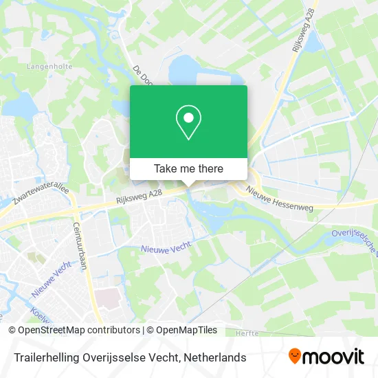 Trailerhelling Overijsselse Vecht map