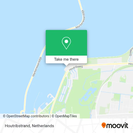 Houtribstrand map