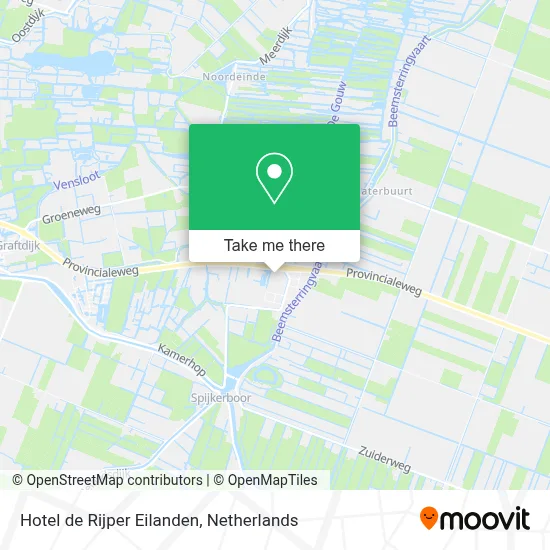 Hotel de Rijper Eilanden map
