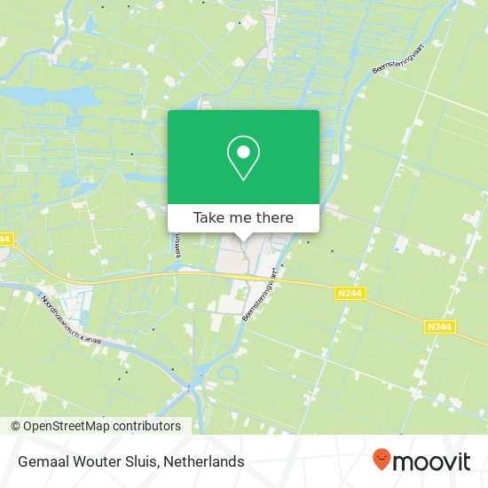 Gemaal Wouter Sluis map