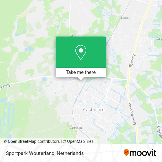 Sportpark Wouterland map