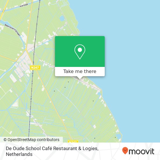 De Oude School Café Restaurant & Logies map