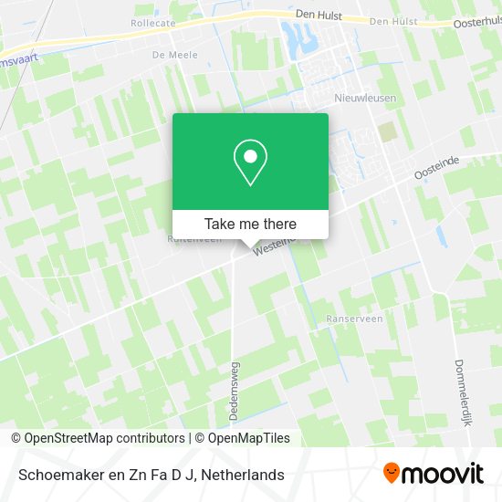 Schoemaker en Zn Fa D J map
