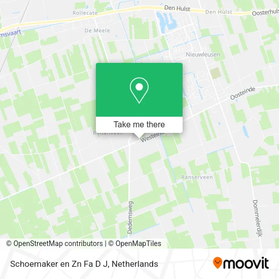 Schoemaker en Zn Fa D J map