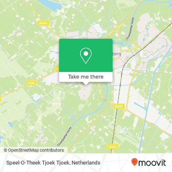 Speel-O-Theek Tjoek Tjoek map